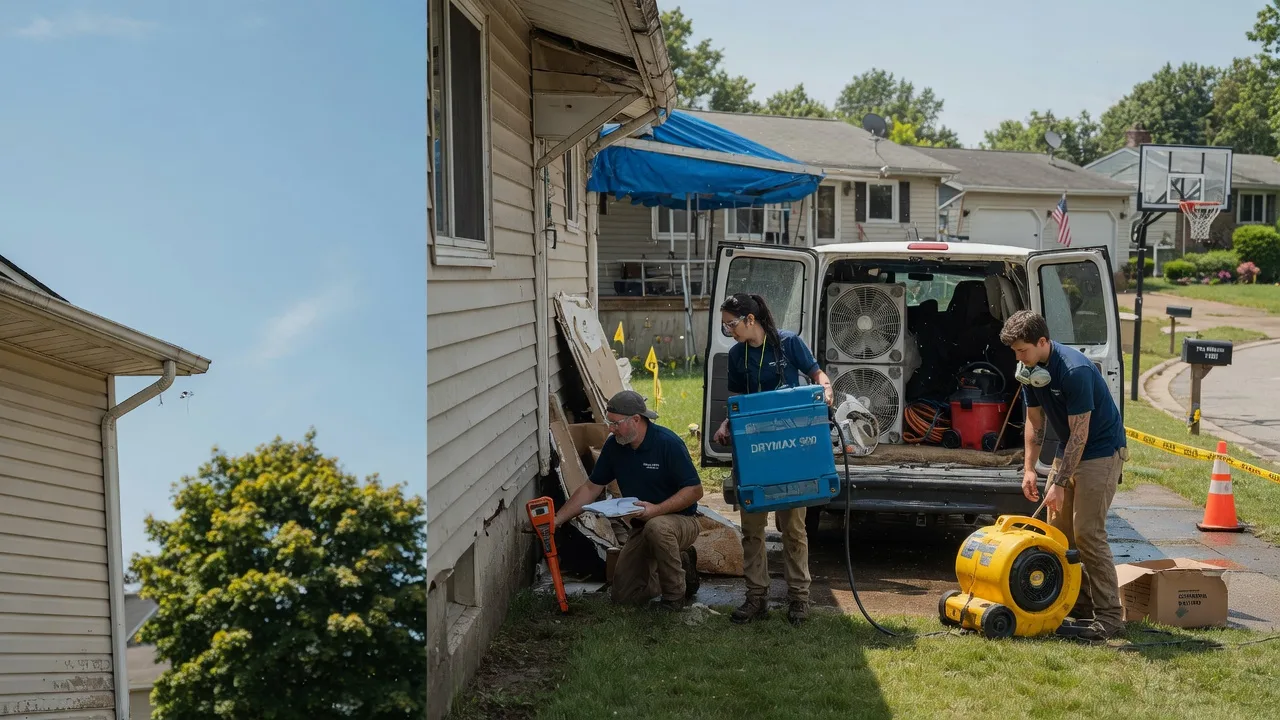 Ceiling Leak Cleanup in Pleasant Hill, IA near me